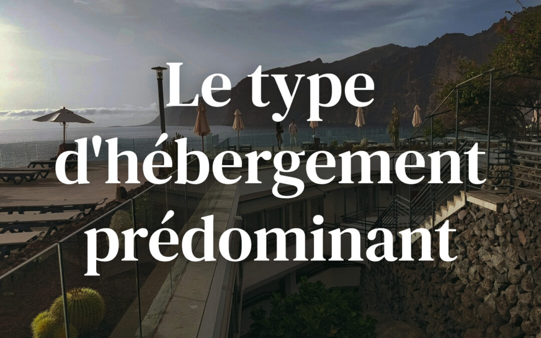 Quels types d’hébergement prédominent à Tenerife ?